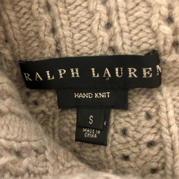 Ralph Lauren Black Label Wool Cashmere Poncho - Picture 6 of 7